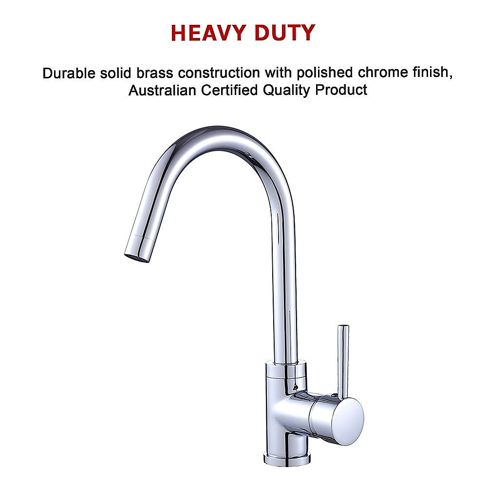 Kitchen Mixer Tap Faucet for Basin Laundry Sink 13