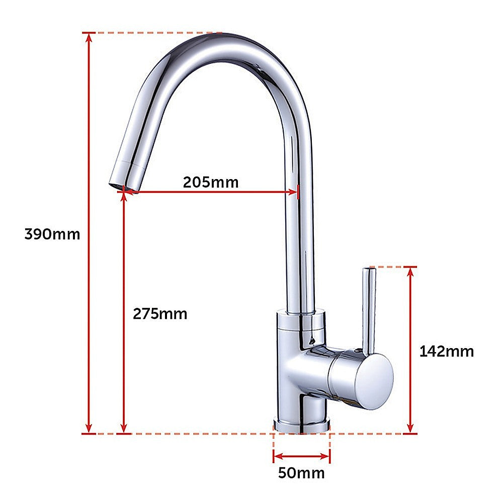Kitchen Mixer Tap Faucet for Basin Laundry Sink 14