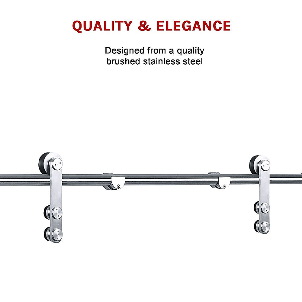 Sliding Barn Door Hardware Stainless Steel 10
