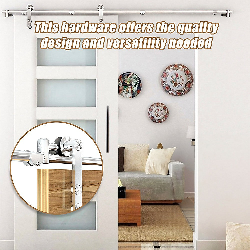 Sliding Barn Door Hardware Stainless Steel 7