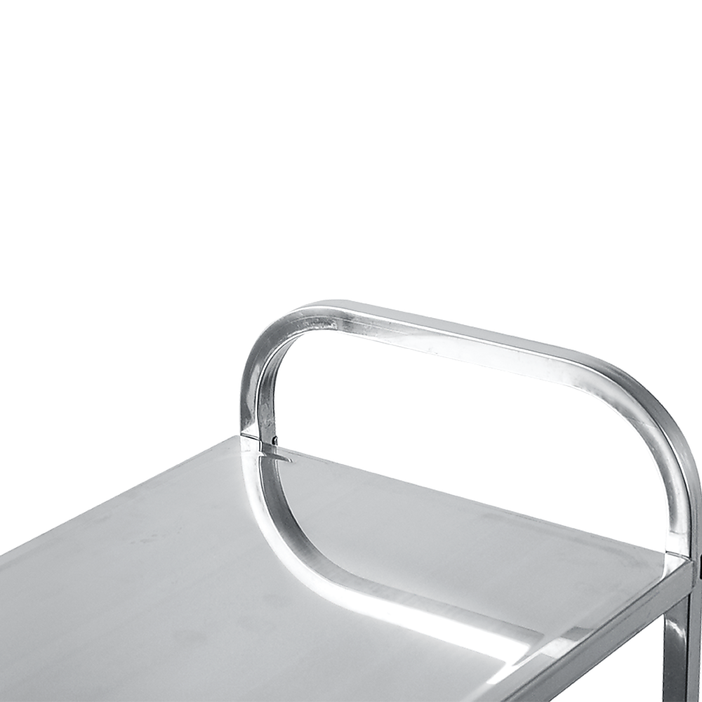 3 Tiers Food Trolley Cart Stainless Steel Utility Kitchen Dining Service 5