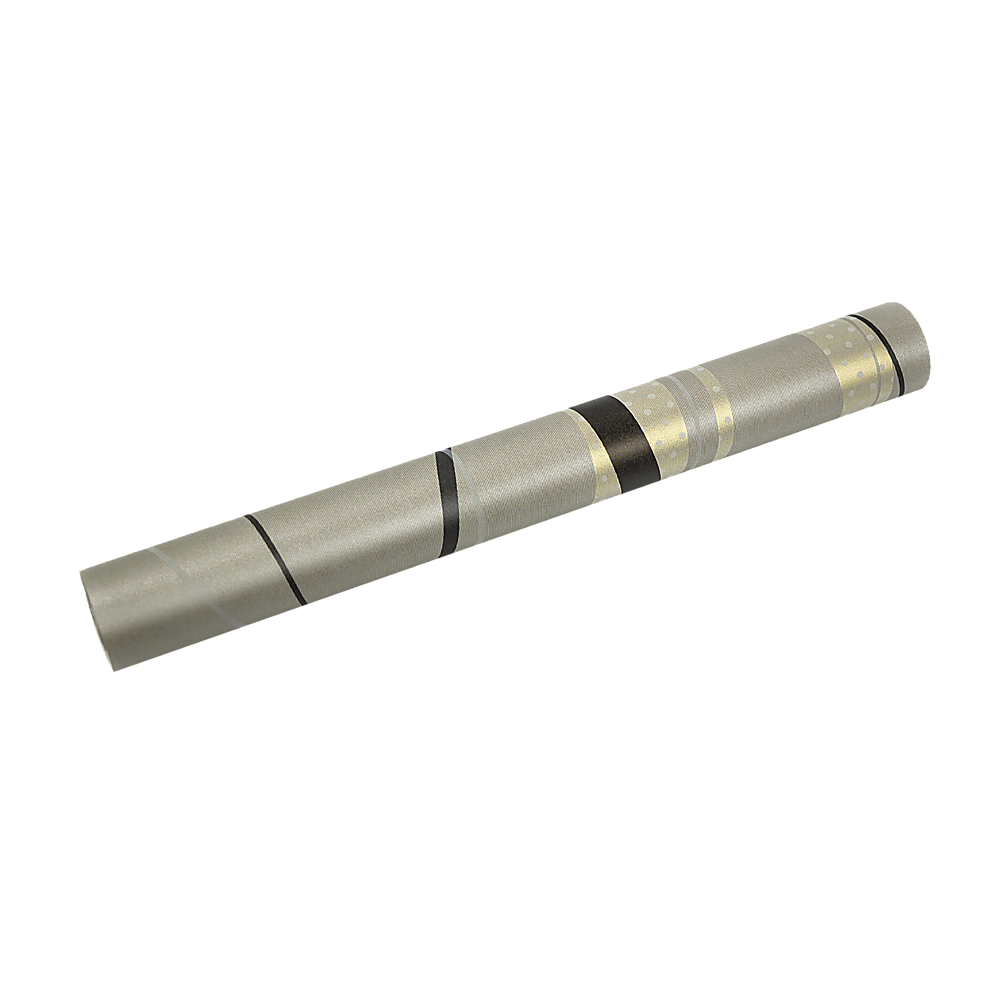 Wallpaper Flocking Simple Curves Non-woven Wall Paper Roll 5