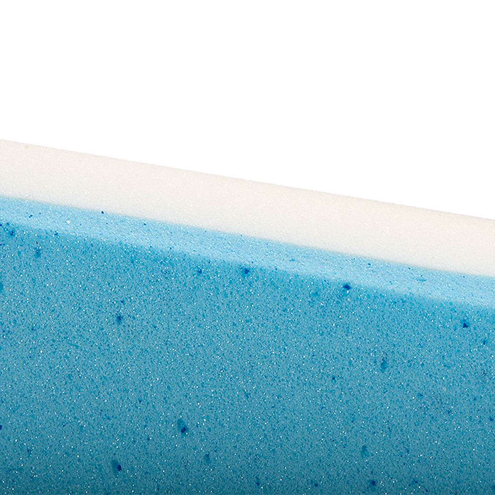 Cool Gel Memory Foam Bed Wedge Pillow Cushion Neck Back Support Sleep with Cover 5