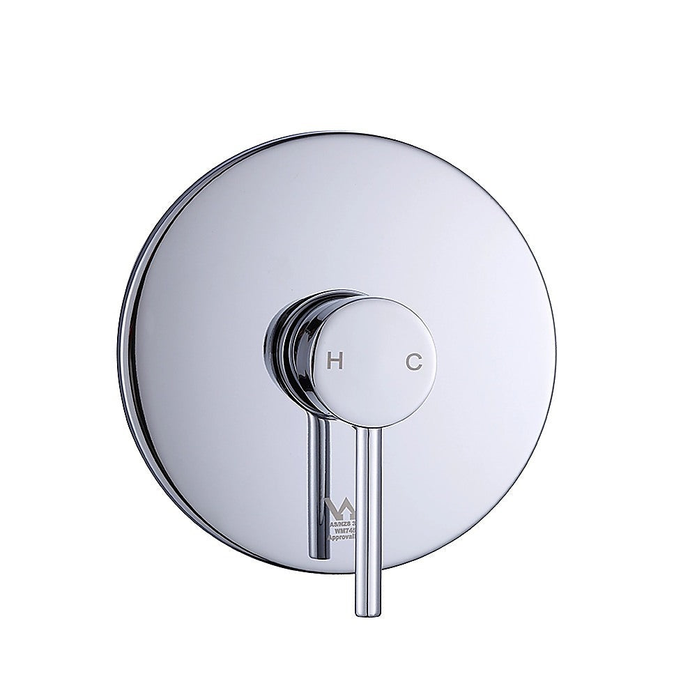 Shower Bath Mixer Tap Bathroom WATERMARK Approved - Chrome 4