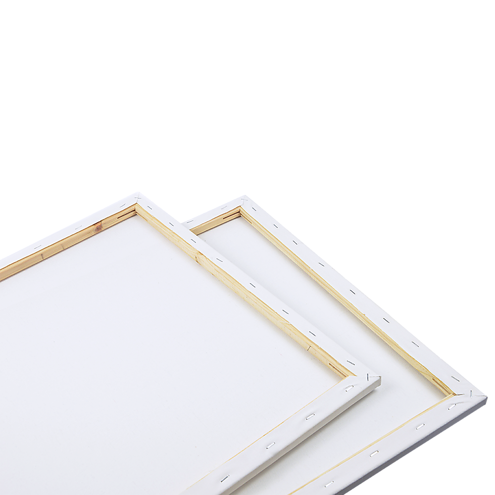5 pack of 50x60cm Artist Blank Stretched Canvas Canvases Art Large White Range Oil Acrylic Wood 6