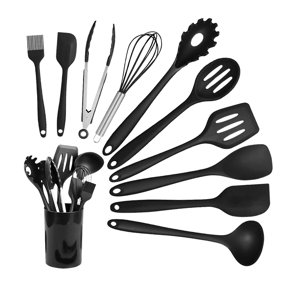 11pcs Kitchen Utensil Set Silicone Heat-Resistant Non-Stick Kitchen Utensils kit 6