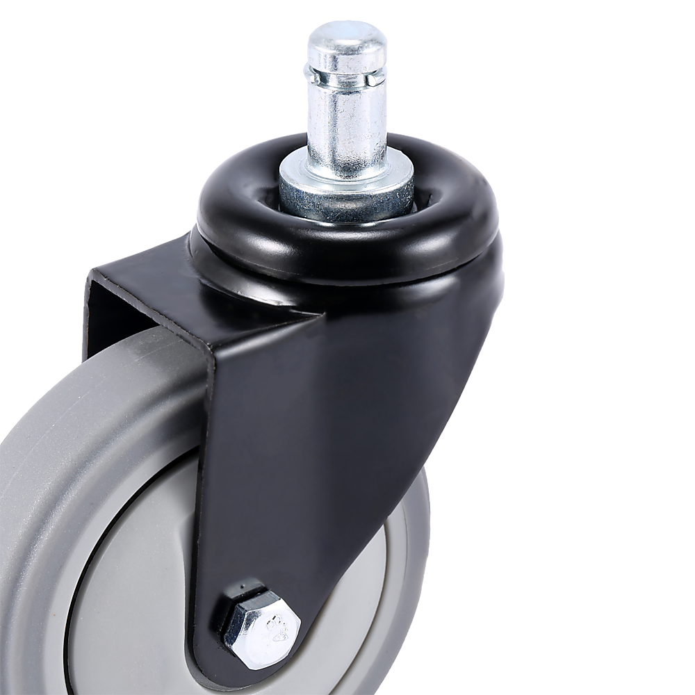 5x Office Chair Caster Wheels Set Heavy Duty & Safe for All Floors w/Universal Fit 7