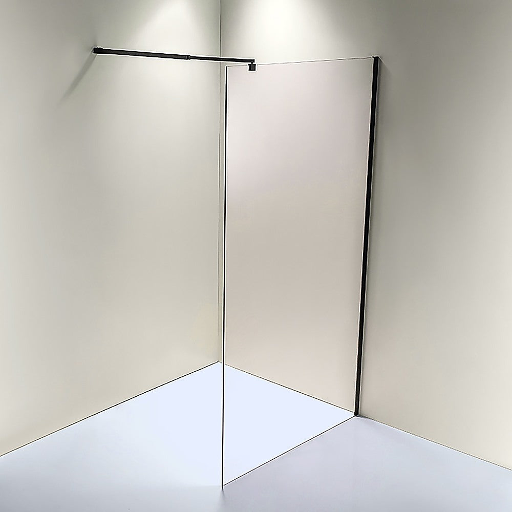 1000 x 2100mm Frameless 10mm Safety Glass Shower Screen 4