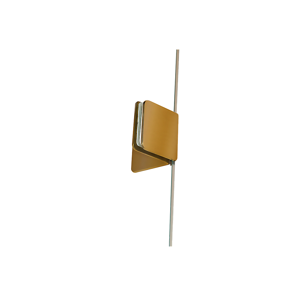 1200 x 1000mm Frameless 10mm Glass Shower Screen By Della Francesca 3