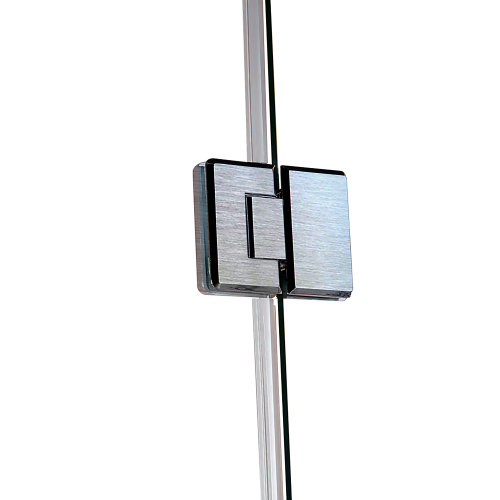 100 x 200cm Wall to Wall Frameless Shower Screen 10mm Glass By Della Francesca 5