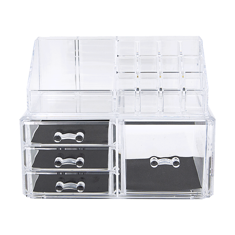 11 Drawers Clear Acrylic Tower Organiser Cosmetic jewellery Luxury Storage Cabinet 6