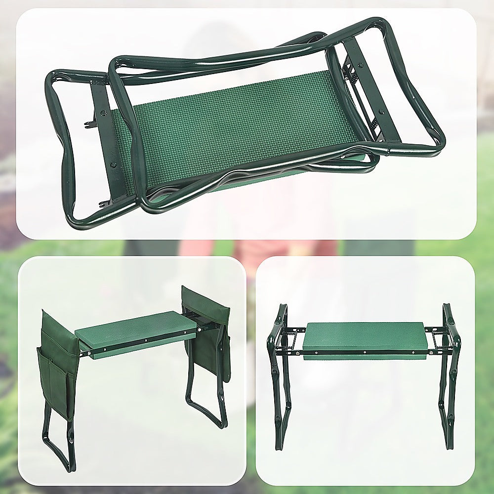 Garden Seat Folding Kneeler Bench Kneeling Soft Eva Pad 8