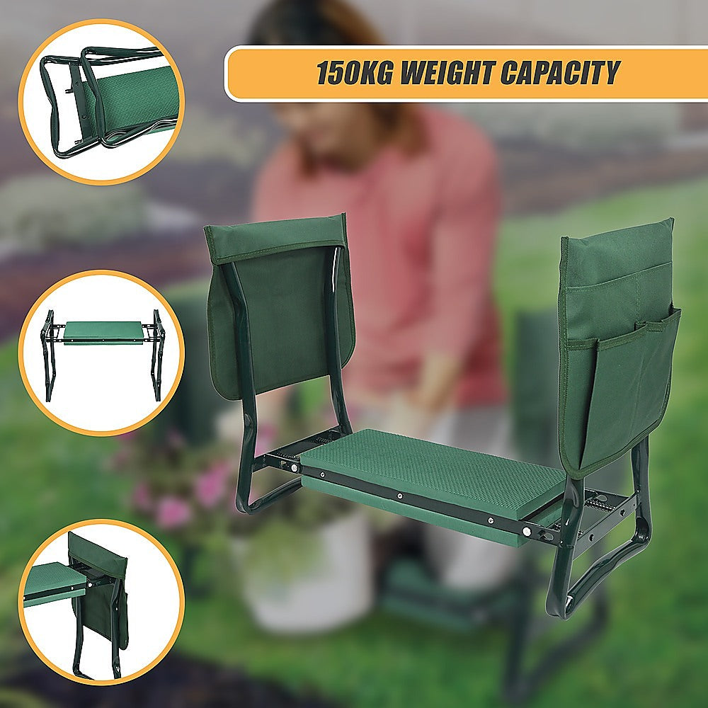 Garden Seat Folding Kneeler Bench Kneeling Soft Eva Pad 5