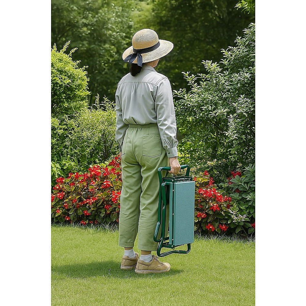 Garden Seat Folding Kneeler Bench Kneeling Soft Eva Pad 6