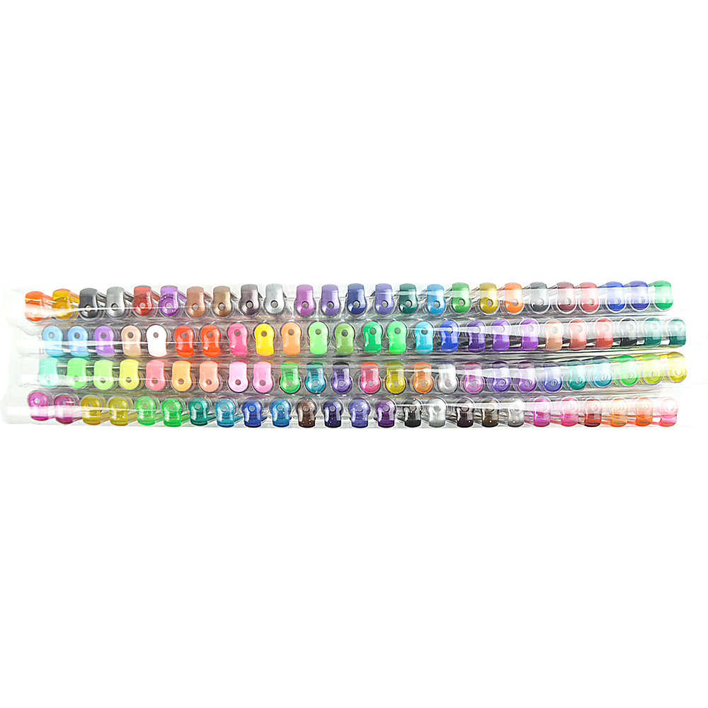 Glitter Gel Pens (100 pack) with 2.5X More Ink - Craft, Kids & Adult Colouring 7