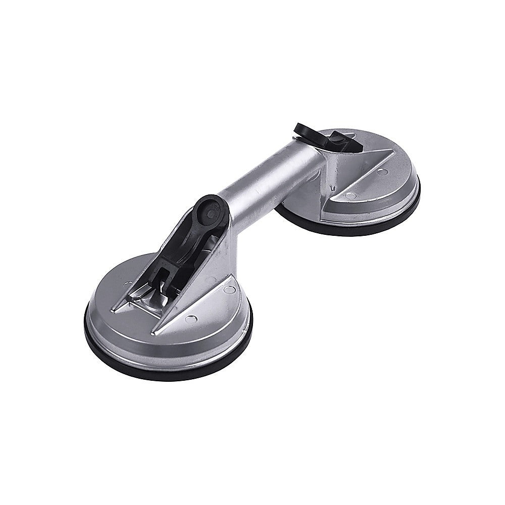 4 x Double Suction Glass Lifting Tool 70kg Vacuum Puller Lifter Aluminium 4