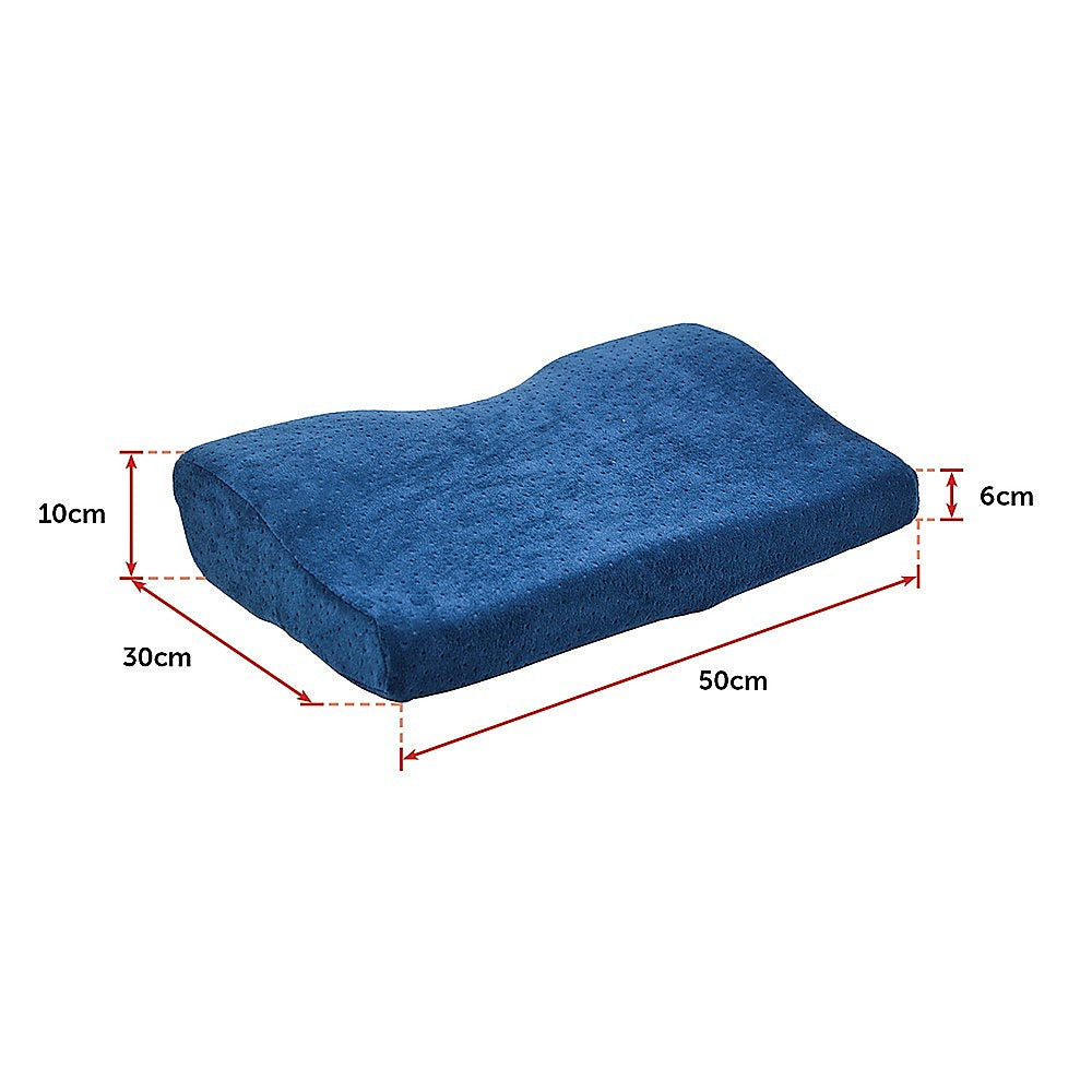 Memory Foam Neck Pillow Cushion Support Rebound Contour Pain Relief Health Care 8