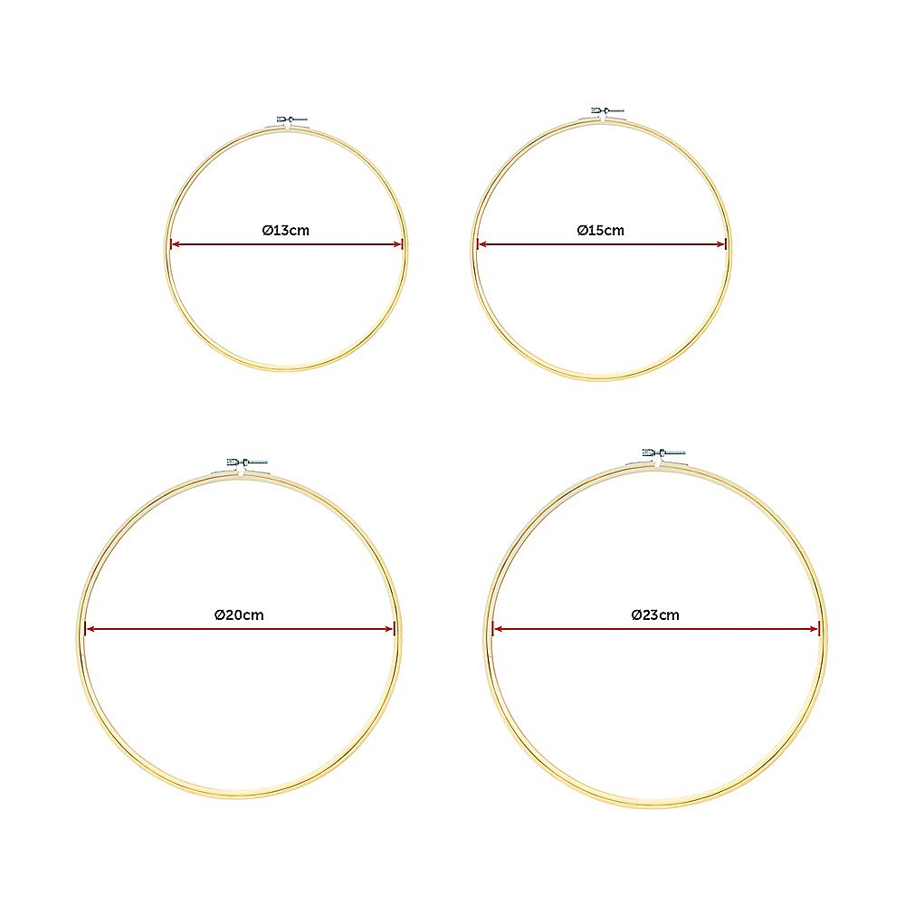 Embroidery Starter Kit Cross Stitch Kit DIY Hand Craft Stitch 50 Colour Kit 11