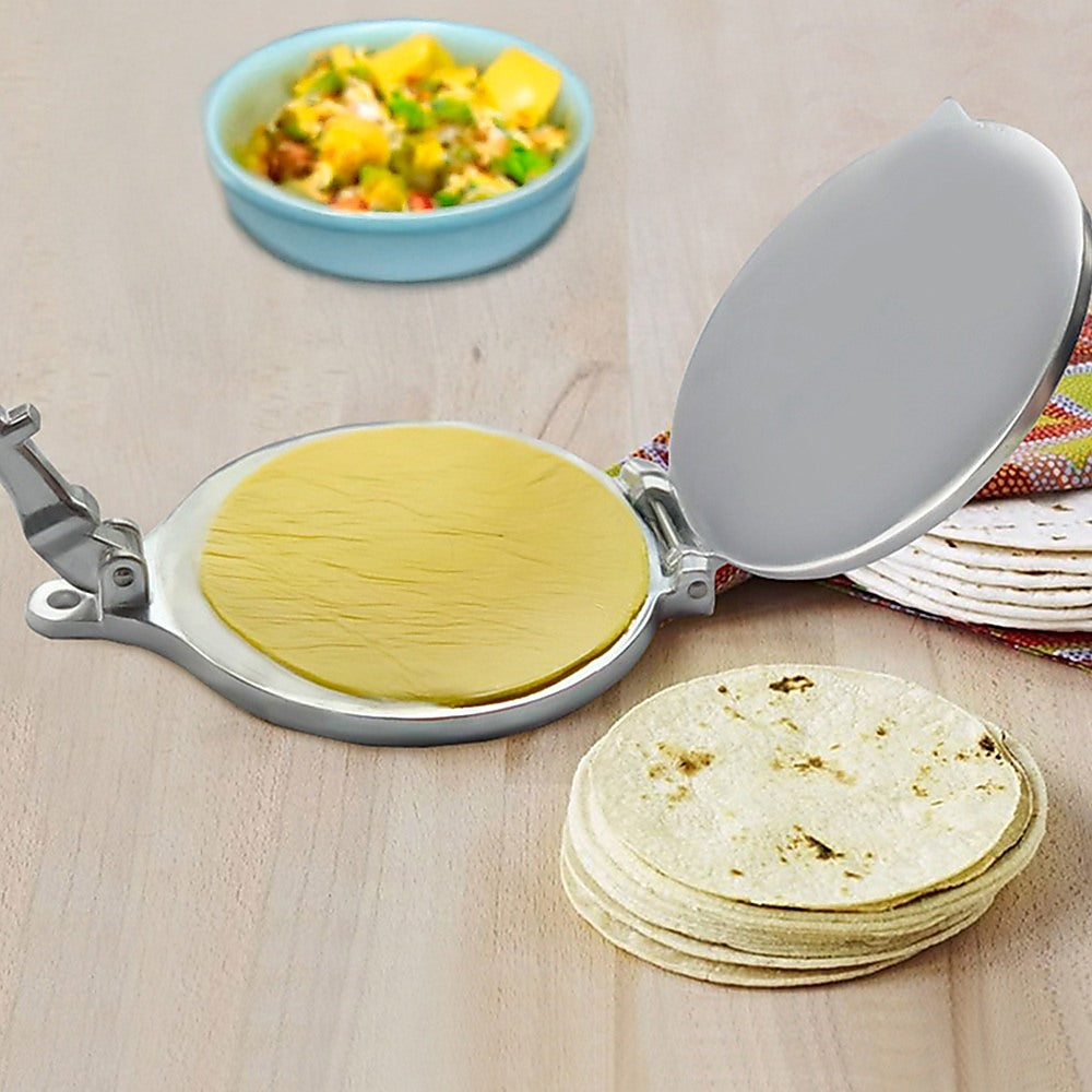 20cm Premium Tortilla Press Flat Bread Maker Taco Roti Chapati Health Food Pastry 5