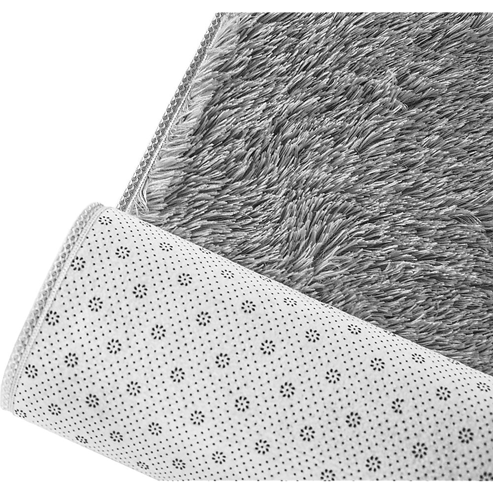 200x140cm Floor Rugs Large Shaggy Rug Area Carpet Bedroom Living Room Mat - Grey 6