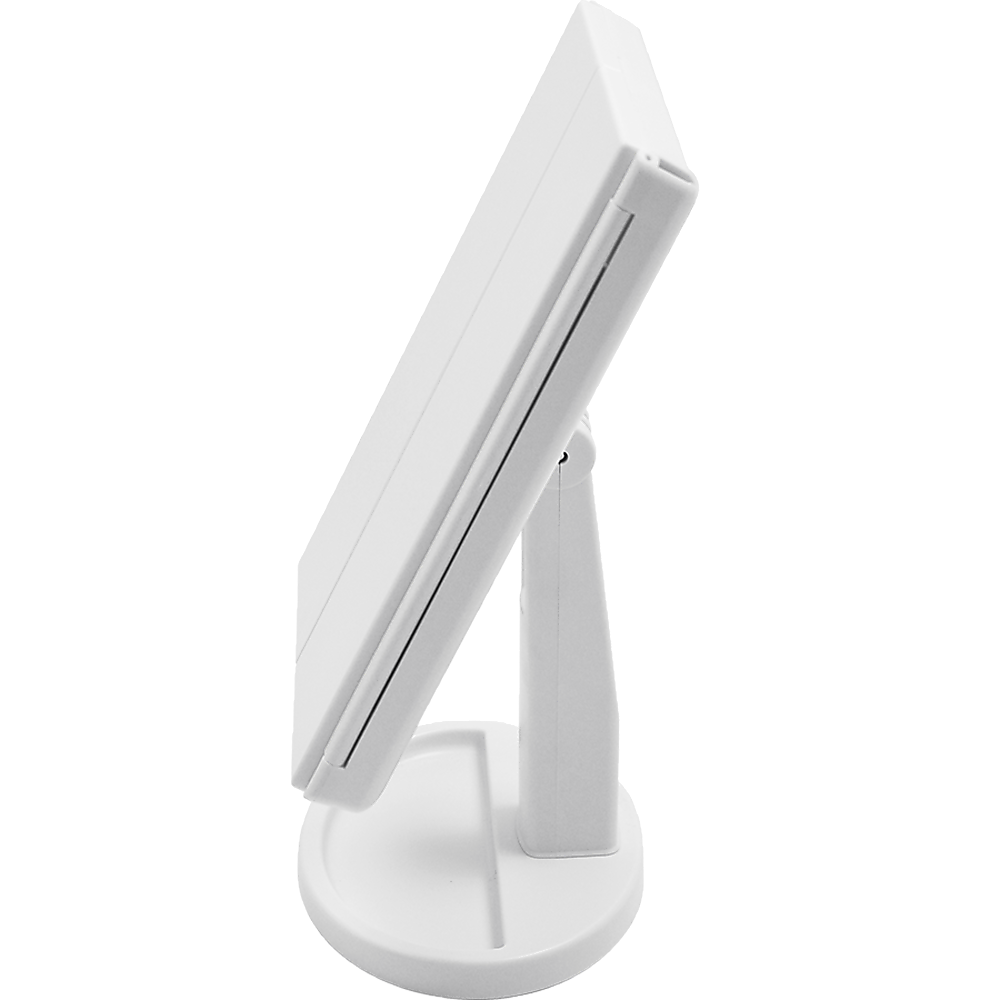 Makeup Mirror With LED Light Standing Mirror Magnifying Tri-Fold Touch 8