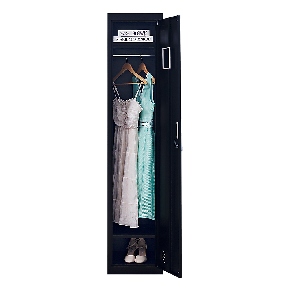 One-Door Office Gym Shed Clothing Locker Cabinet 5