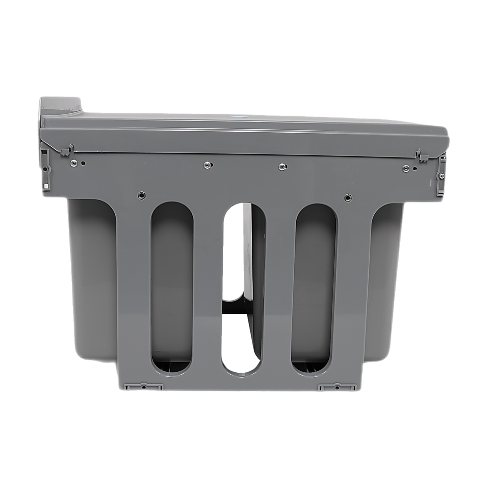 2x 15L Pull Out Trash Bin Dual Kitchen Garbage Waste Basket Cabinet Bin 6