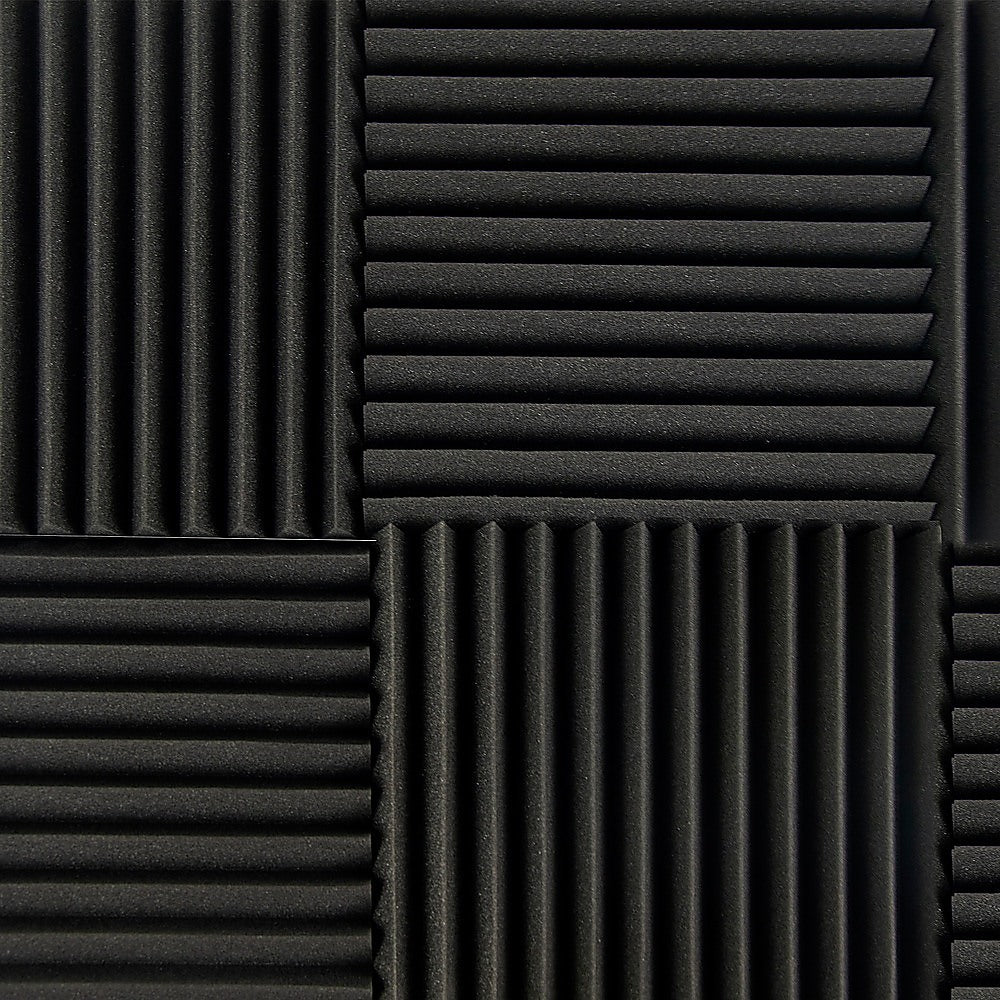 40pcs Studio Acoustic Foam Sound Absorbtion Proofing Panels Tiles Wedge 30X30CM 5