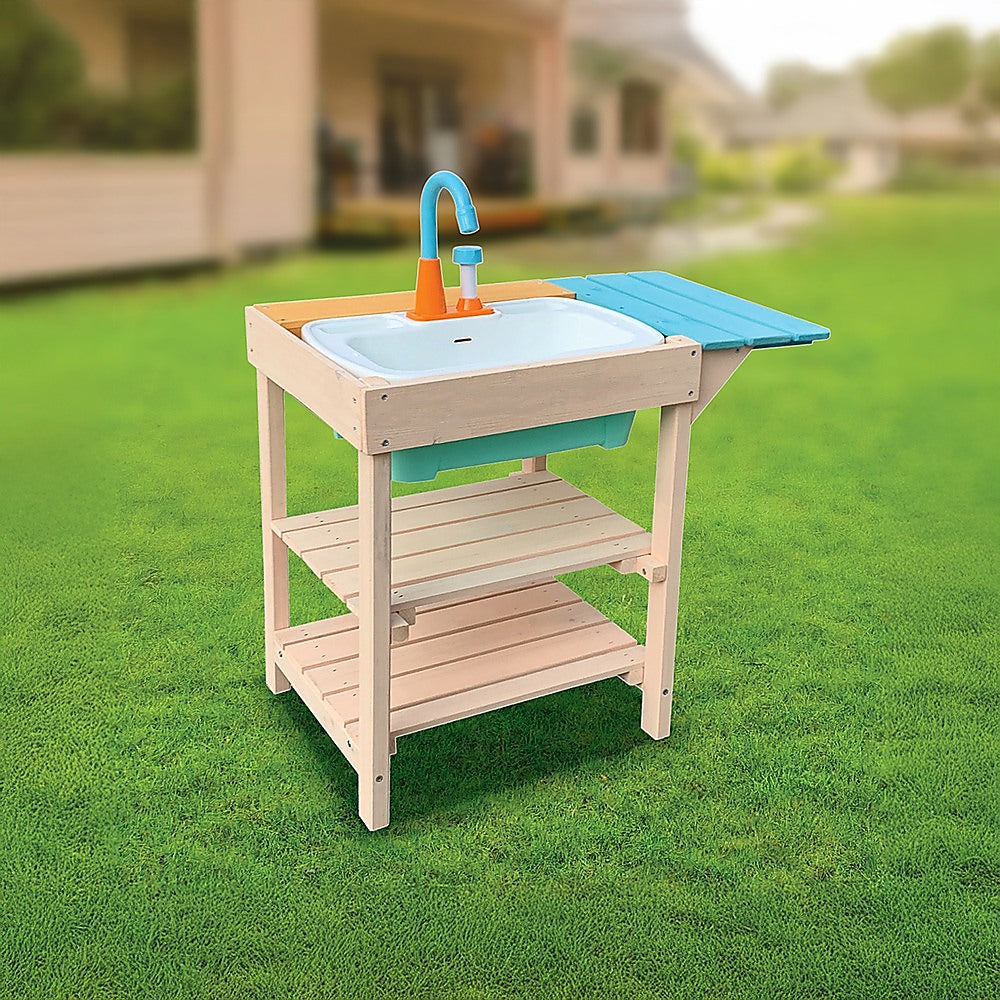 Childrens Outdoor Play Mud Kitchen Sand Pit 5