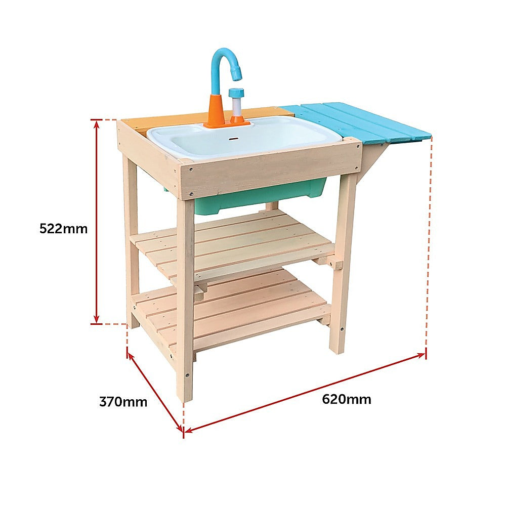 Childrens Outdoor Play Mud Kitchen Sand Pit 12