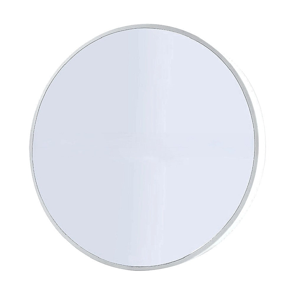 80cm Round Wall Mirror Bathroom Makeup Mirror by Della Francesca