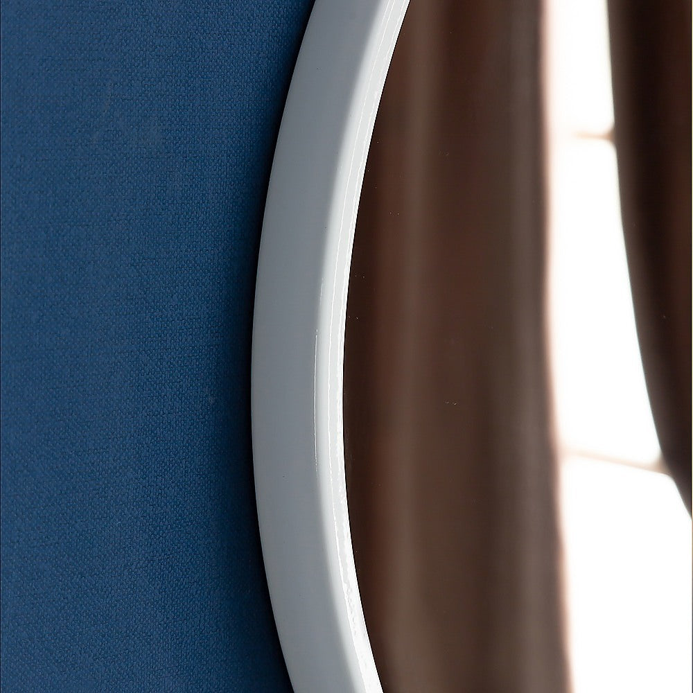 90cm Round Wall Mirror Bathroom Makeup Mirror by Della Francesca 5