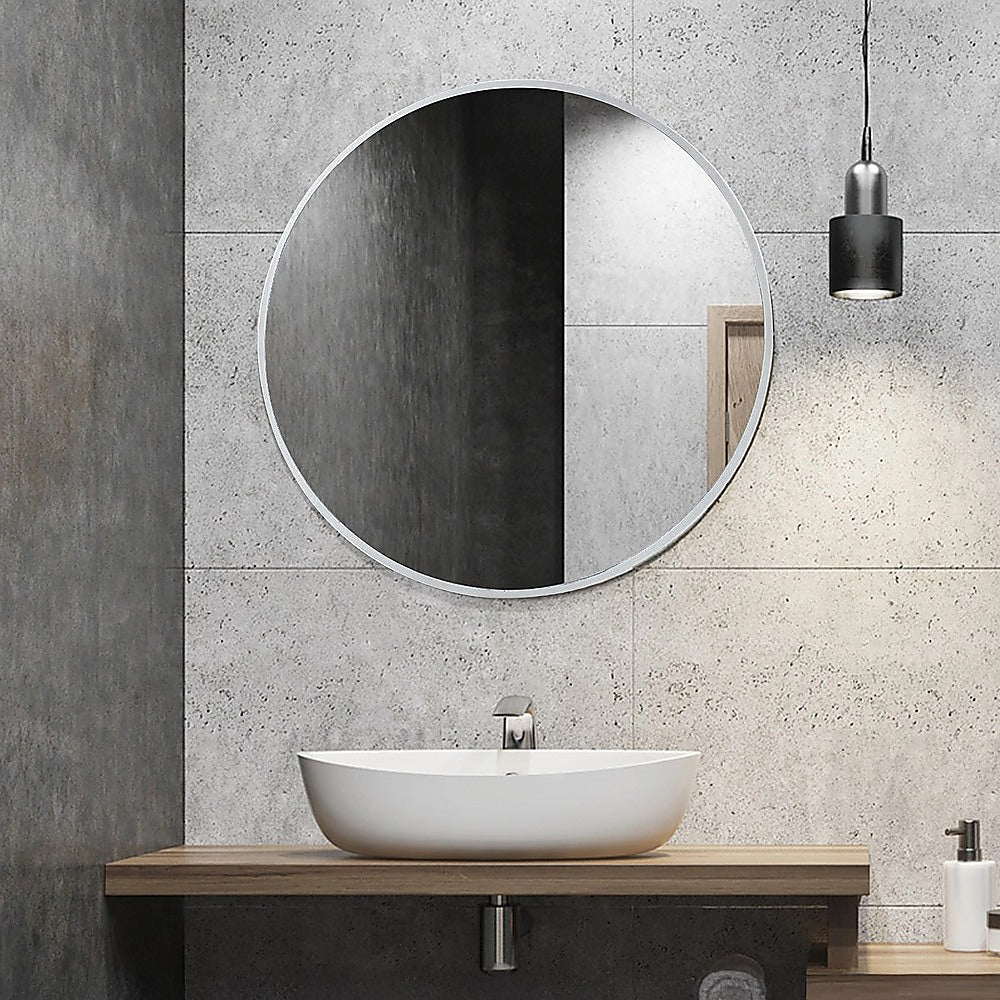 90cm Round Wall Mirror Bathroom Makeup Mirror by Della Francesca 12