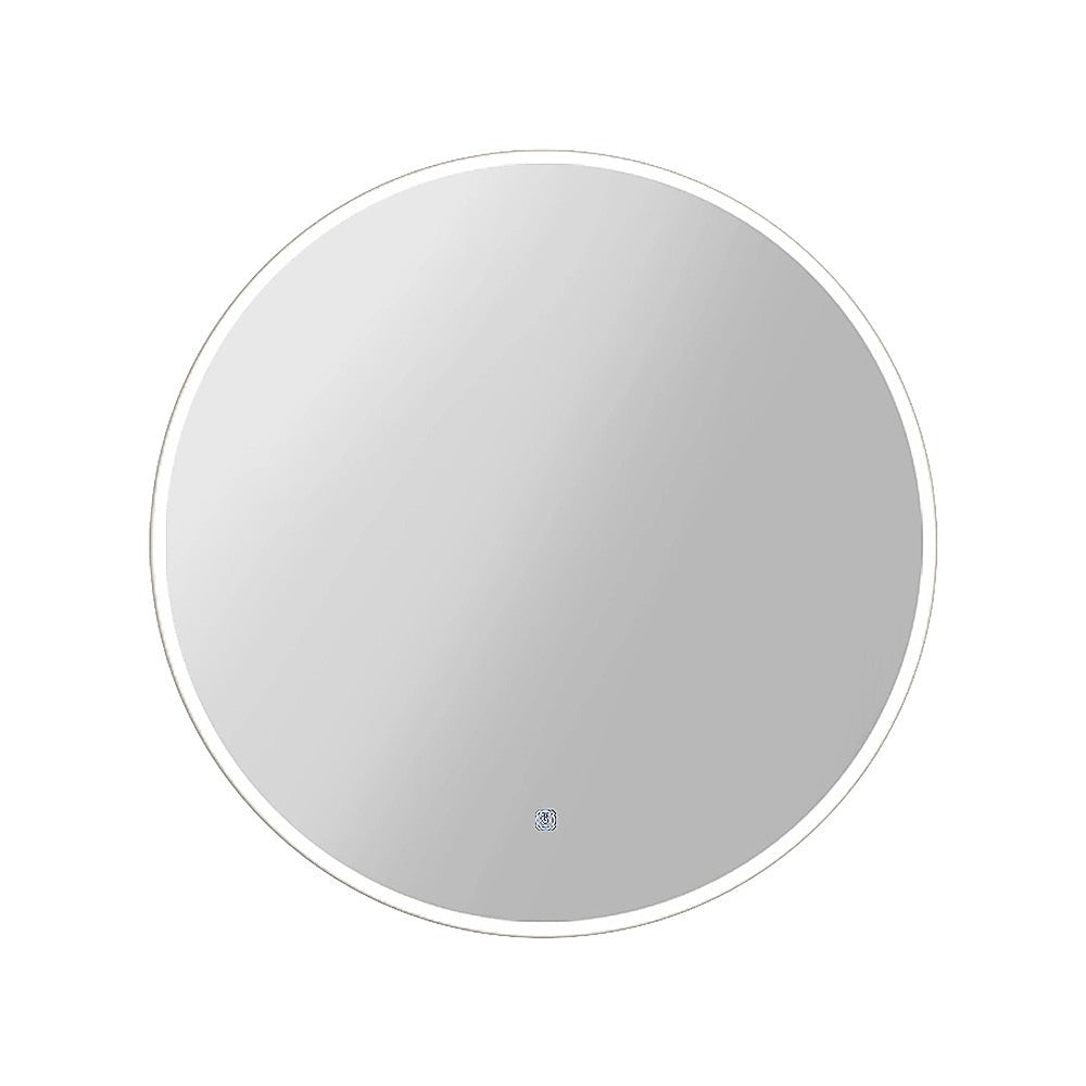80cm LED Wall Mirror Bathroom Mirrors Light Decor Round