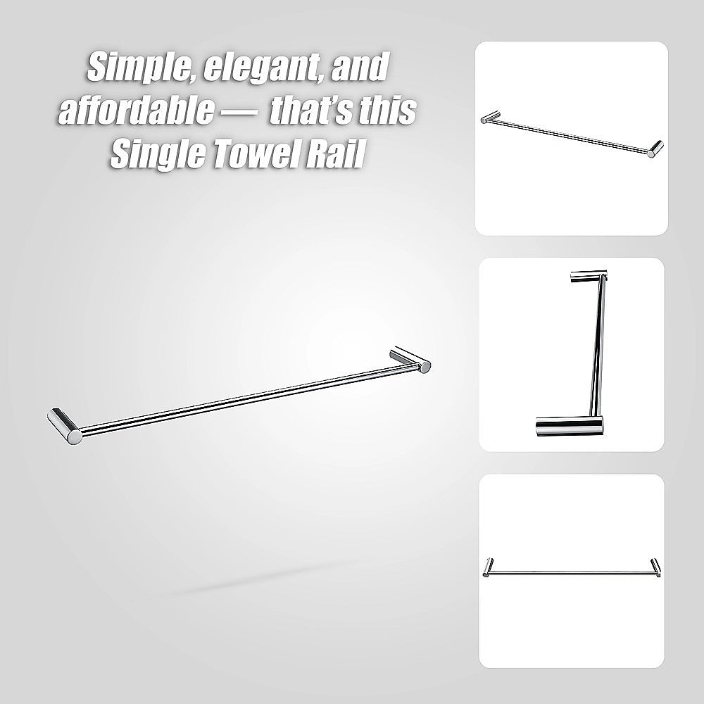 Single Towel Rail - 615mm 8