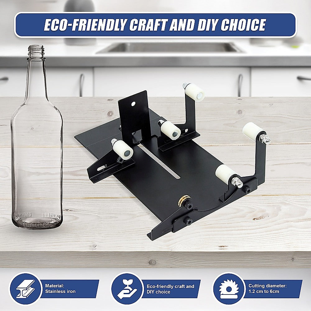 Glass Bottle Cutter Cutting Tool Upgrade Version Square & Round Bottle Cutter 9