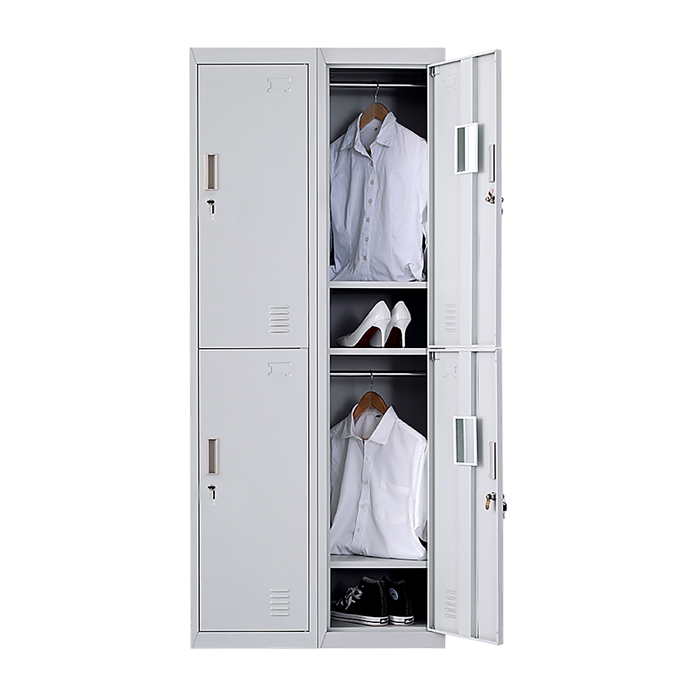 Four-Door Office Gym Shed Storage Locker 5