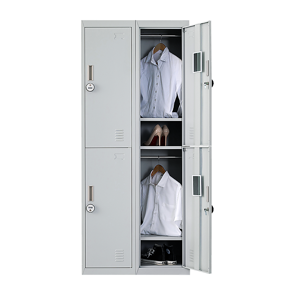 Four-Door Office Gym Shed Storage Locker 5