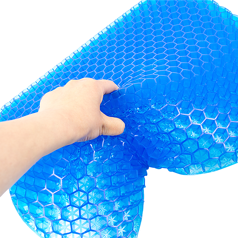 Gel Chair Seat Cushion For Lower Back Pain Pressure Relief Wheelchair Car Office 4