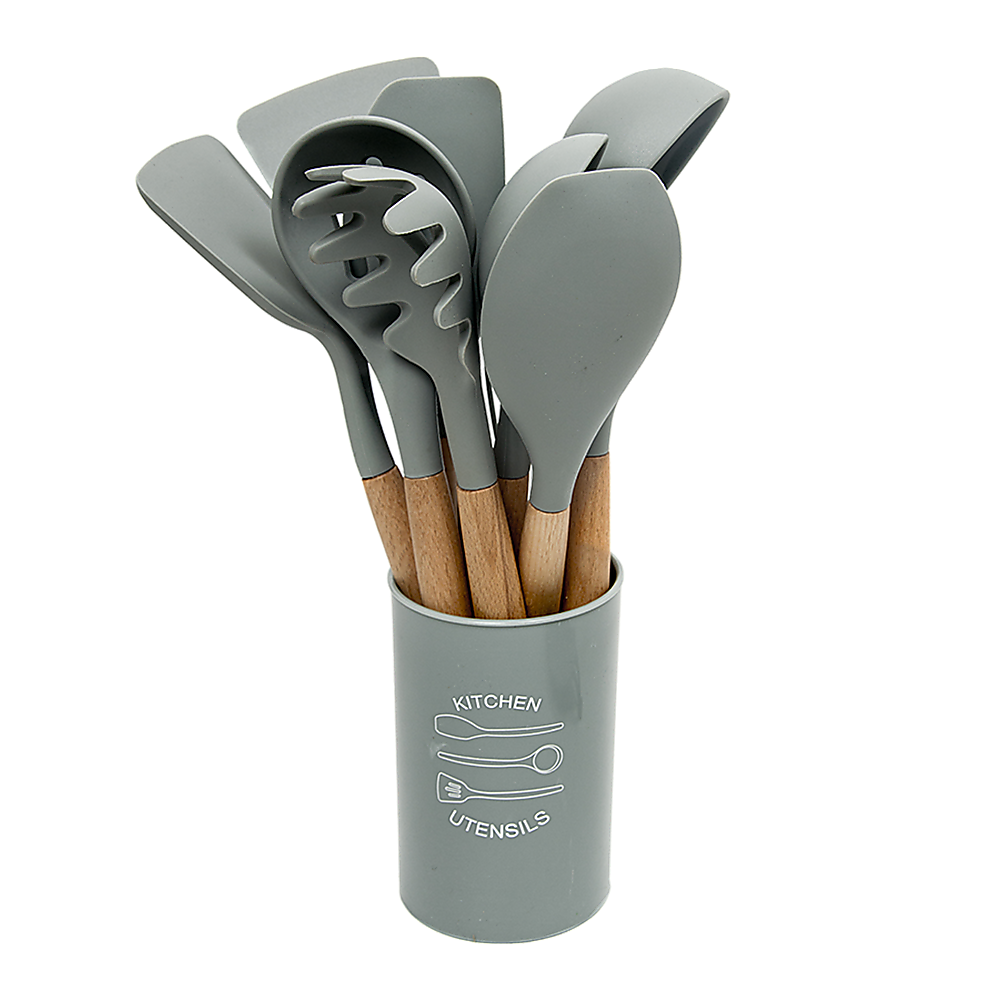 13x Kitchen Utensils for Cooking Baking Silicone Set 4