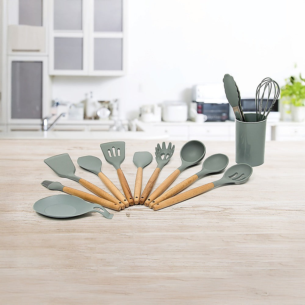 13x Kitchen Utensils for Cooking Baking Silicone Set 6