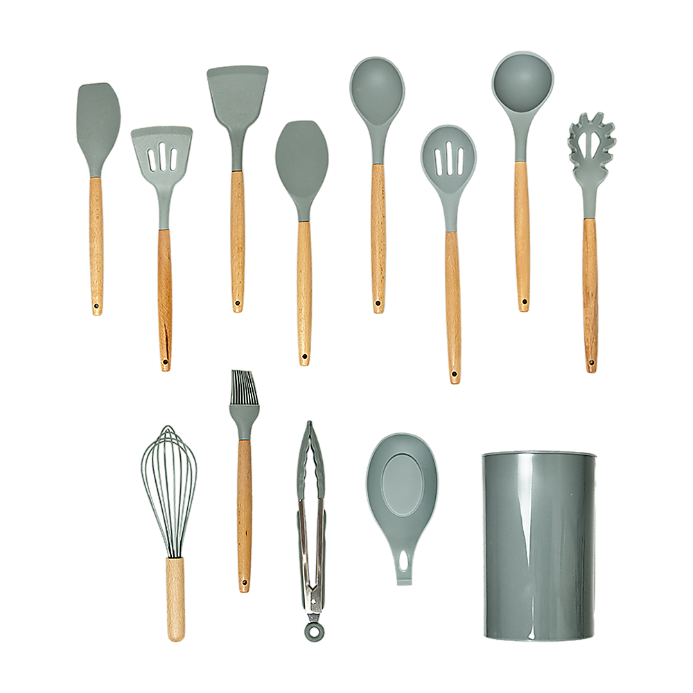 13x Kitchen Utensils for Cooking Baking Silicone Set 7