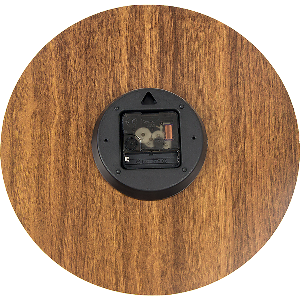 Glow In Dark Wall Clock Luminous Quartz Quiet Wooden Home Decor 30cm 9