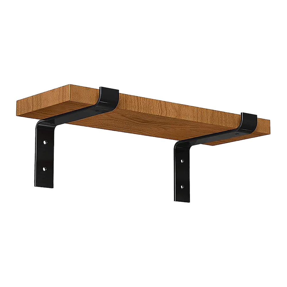 Floating Wall Shelf Brackets Heavy Duty Rustic Industrial 4-Pack 4