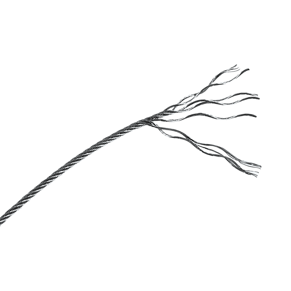 50M 316 Marine Stainless Steel Wire Rope Cable Decking Balustrade Rigging 7x19 4mm 6