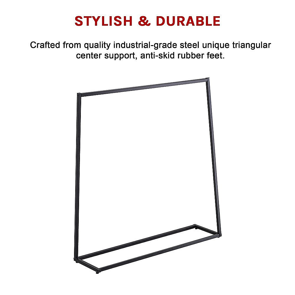 Commercial Clothing Garment Rack Retail Shop Black 13