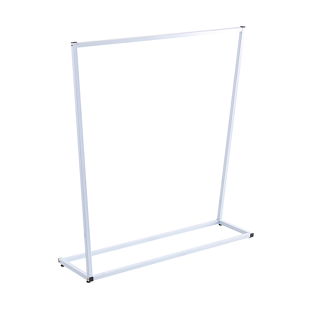 Commercial Clothing Garment Rack Retail Shop White 6