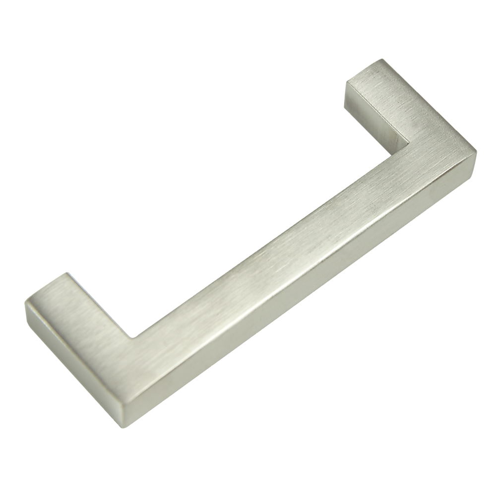 Brushed Nickel Stainless Steel Kitchen Cabinet Square Drawer Pull Door Handles 15-Pack 5