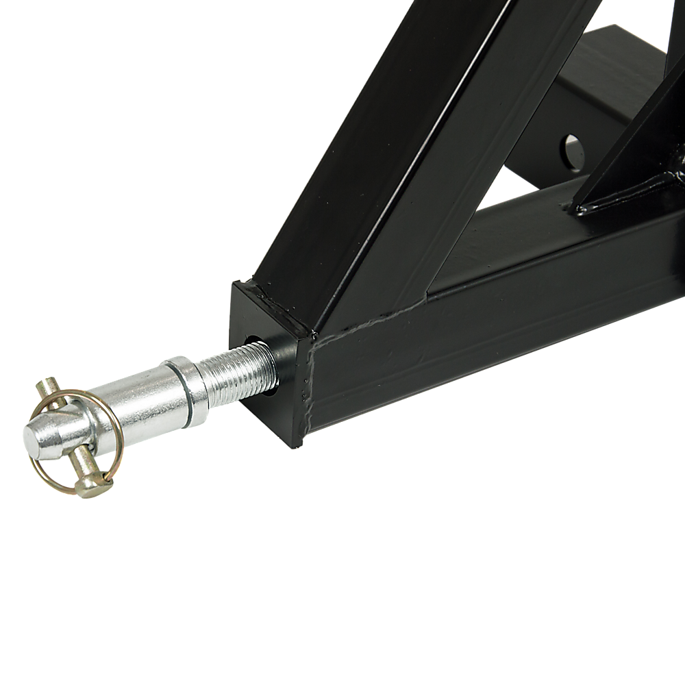 Heavy Duty Steel 3 Point 2" Trailer Hitch Receiver Tow Drawbar For Cat 1 Tractor 5