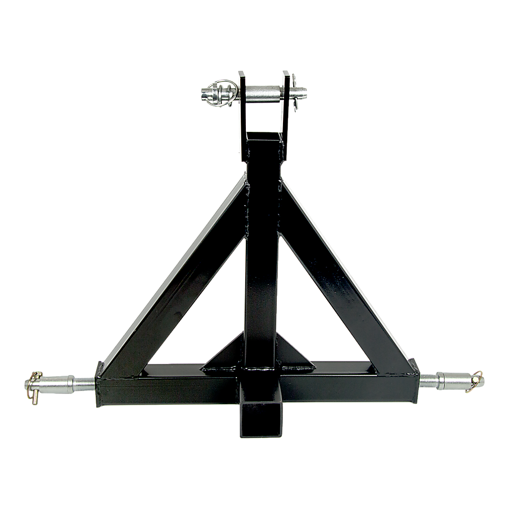 Heavy Duty Steel 3 Point 2" Trailer Hitch Receiver Tow Drawbar For Cat 1 Tractor 7